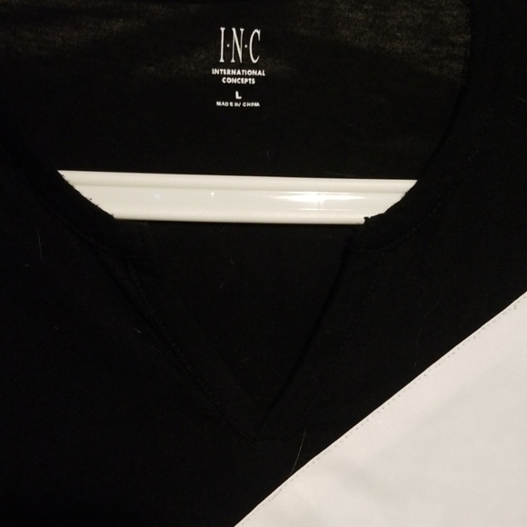 INC v neck shirt L - Picture 2 of 3